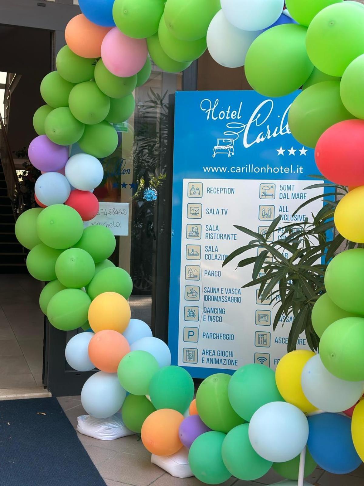 Hotel Carillon Bellaria-Igea Marina Exterior foto